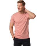 DeepSEA Erkek Gülkurusu Slim Fit %90 Pamuk Likralı Yumuşak Dokulu Basic Tişört 1801131 - 2XL