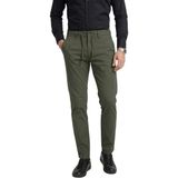 Deepsea Erkek Haki Esnek Kumaş Slim Fit Beli Lastikli Günlük Spor Pantolon 2601070 - 32