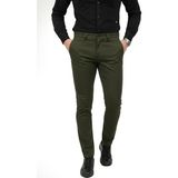 Deepsea Erkek Haki Modern Fit Likralı Kumaş Pantolon Günlük & Ofis Kullanımı 2602020 - 36