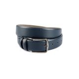 DeepSEA Erkek Lacivert Klasik 3,5 cm Eninde Suni Deri Kemer 1701350