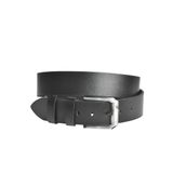 DeepSEA Erkek Siyah %100 Hakiki Deri Spor Kot Kemeri 4,5 cm Kot ve Kanvas Pantolonlara Uygun Kemer 2502634