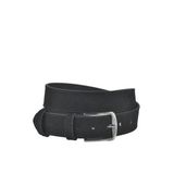 DeepSEA Erkek Siyah 4 cm Eninde Süet Kemer Suni Süet Spor Kemer 2402643