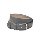 DeepSEA Erkek Siyah 4 cm Eninde Yanları Dikişli Suni Deri Spor Kemer 2502642