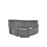 DeepSEA Erkek Siyah 4,5 cm Eninde Siyah Tokalı Desenli Suni Deri Spor Kemer 2502644