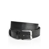 DeepSEA Erkek Siyah%100 Hakiki Deri Spor Kot Kemeri 4,5 cm Kot ve Kanvas Pantolonlara Uygun Kemer 2502633