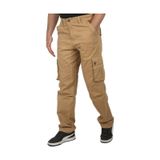 Deepsea Hardal Sarısı Geniş Kesim Gabardin Kargo Pantolon Likralı Outdoor Stil Çok Cepli Erkek Pantolon 1705421 Hardal Sarısı
