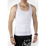 Deepsea Likralı Korse Atlet Bel Göbek Toparlayıcı Sıkılaştırıcı Atlet 2407072 - 4XL - Beyaz