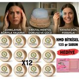 Deepsea Migren & Baş Ağrısı Için Rahatlatıcı Etki(12 Ad)Doğal Kristal Mentol Masaj TAŞI-125G Hmd Sabun Hediye