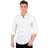 DeepSEA Slim Fit Likralı Çıt Çıt Kapama Pamuklu Erkek Gömlek – Modern Dar Kesim 2300412