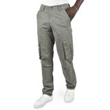 DeepSEA Su Yeşili Geniş Kesim Gabardin Kargo Pantolon – Likralı Outdoor Stil Çok Cepli Erkek Pantolon 170542