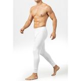 Deepsea Unisex Beyaz Dar Kesim Termal Performans Taytı – Soğuk Havalar & Spor Kullanımı 2607073 - 2XL