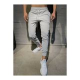 DEEPSENCE Erkek Gri Eşofman Altı Dar Paça Penye Slim Fit Jogger Kesim