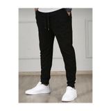 DEEPSENCE Erkek Siyah Jogger Eşofman Altı Dar Paça Slim Fit Dar Paça