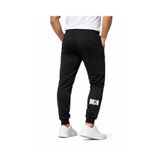 DEEPSENSE Erkek Siyah Scuba Kumaş Eşofman Altı – Slim Fit Dalgıç Kumaş %95 Polyester %5 Elastan Baldır Baskı