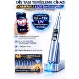 DeepSurge Ultrasonik Diş Tartar Temizleme Cihazı Kameralı Beyaz Renkli Yetişkin Kullanımına Uygun