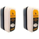 Deer 2 Adet Fast Clean Leke Ve Kir Ayakkabı Temizleme Süngeri Spor Ayakkabı Temizleme Köpüğü