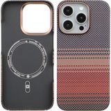 Deercase iPhone 15 Pro Max Gri Premium Karbon Fiber Darbe Emici Kamera Korumalı Magsafe Uyumlu Telefon Kılıfı - Standart