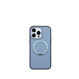 Deercase İphone 16 Pro Max Mavi Standlı Magsafe Premium Fonksiyonel Telefon Kılıfı