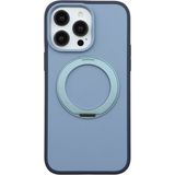 Deercase iPhone 16 Pro Premium Fonksiyonel Mavi Standlı Magsafe Uyumlu Telefon Kılıfı - Standart
