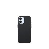Deercase iPhone 17 Deri Gizli Magsafe Uyumlu Premium Kamera Koruma Darbe Emici Siyah Telefon Kılıfı