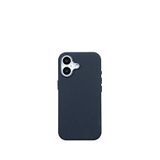 Deercase Iphone 17 Gizli Magsafe Destekli Mikro Kabartma Dokulu Premium Telefon Kılıfı - Mavi