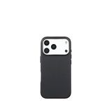 Deercase iPhone 17 Pro Deri Gizli Magsafe Uyumlu Premium Kamera Koruma Darbe Emici Siyah Telefon Kılıfı