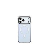 Deercase İphone 17 Pro Gri Beyaz Premium Darbe Emici Lüks Kamera Korumalı Magsafe Uyumlu Telefon Kılıfı