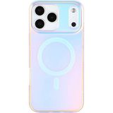 Deercase iPhone 17 Pro Hologramlı Kamera Lens Korumalı Magsafe Uyumlu Premium Telefon Kılıfı - Pembe - Standart