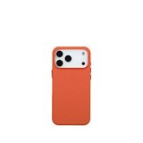 Deercase Iphone 17 Pro Max Gizli Magsafe Uyumlu Mikro Kabartma Dokulu Premium Telefon Kılıfı - Turuncu