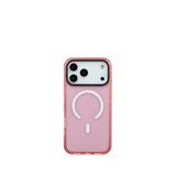 Deercase iPhone 17 Pro Pembe Premium Darbe Emici Lüks Kamera Korumalı Magsafe Uyumlu Siyah Telefon Kılıfı