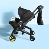 deerkids Deer Kid 15 kg Taşıma Kapasiteli Standart Bebek Arabası Tek Elle Kapanabilen Pratik Kullanım - Siyah