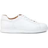 Deery Deri Beyaz Erkek Sneaker Ayakkabı - 01829MBYZC14