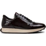 Deery Deri Bordo Erkek Sneaker Ayakkabı - 01983MBRDE01