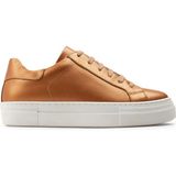 Deery Deri Bronz Rengi Sneaker Kadın Ayakkabı