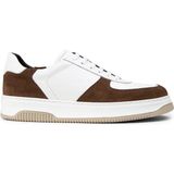 Deery Deri Kahverengi Erkek Sneaker Ayakkabı - 01965MKHVE02