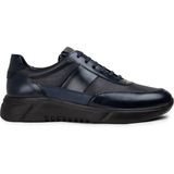 Deery Deri Lacivert Erkek Sneaker Ayakkabı - 01963MLCVE03