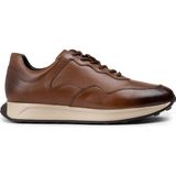 Deery Deri Taba Rengi Erkek Sneaker Ayakkabı - 01725MTBAE02