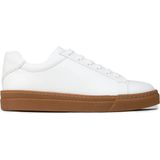Deery Erkek Beyaz Hakiki Deri Sneaker Ayakkabı - 02018MBYZC03