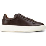 Deery Erkek Hakiki Deri Kahverengi Sneaker Ayakkabı - 04651MKHVE01