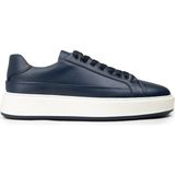 Deery Erkek Hakiki Deri Lacivert Sneaker Ayakkabı - E4482MLCVC01