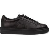 Deery Erkek Hakiki Deri Siyah Sneaker Ayakkabı - 02002MSYHC02