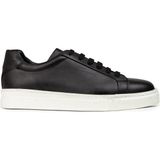 Deery Erkek Hakiki Deri Siyah Sneaker Ayakkabı - 02018MSYHC02