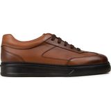 Deery Erkek Hakiki Deri Taba Renk Sneaker Ayakkabı - 02015MTBAE01