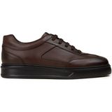 Deery Erkek Kahverengi Hakiki Deri Sneaker Ayakkabı - 02015MKHVE01