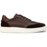 Deery Erkek Kahverengi Hakiki Deri Sneaker Ayakkabı - 04407MKHVE01