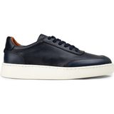 Deery Erkek Lacivert Hakiki Deri Sneaker Ayakkabı - 04406MLCVE01