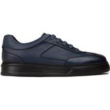 Deery Erkek Mavi Hakiki Deri Sneaker Ayakkabı - 02015MMVIE01