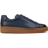 Deery Erkek Mavi Hakiki Deri Sneaker Ayakkabı - 02018MMVIC01