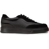 Deery Erkek Siyah Hakiki Deri Sneaker Ayakkabı - 02013MSYHE01