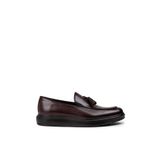 Deery Hakiki Deri Bordo Comfort Püsküllü Erkek Loafer